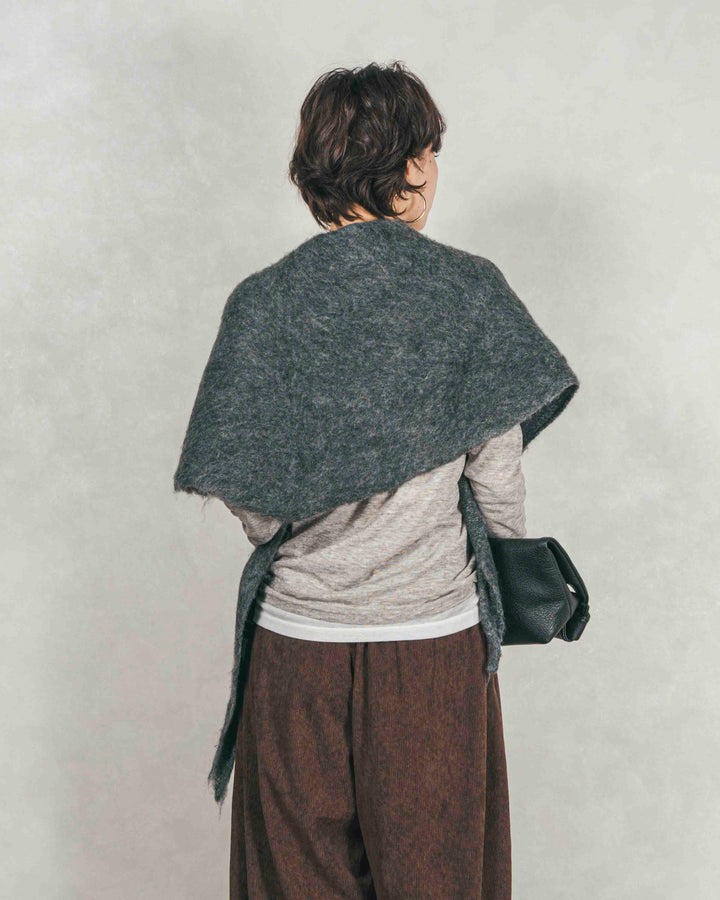 ［SET］Sheerリブヘンリーネックトップス+Sheerリブヘンリーネックトップス（2SET）