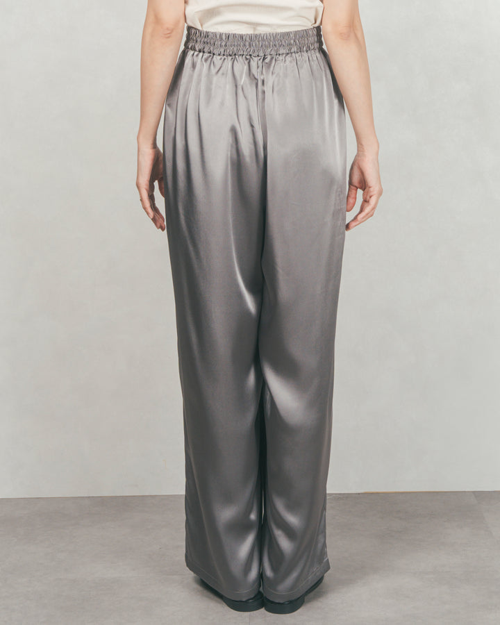 Relaxサテンパンツ (GREY)