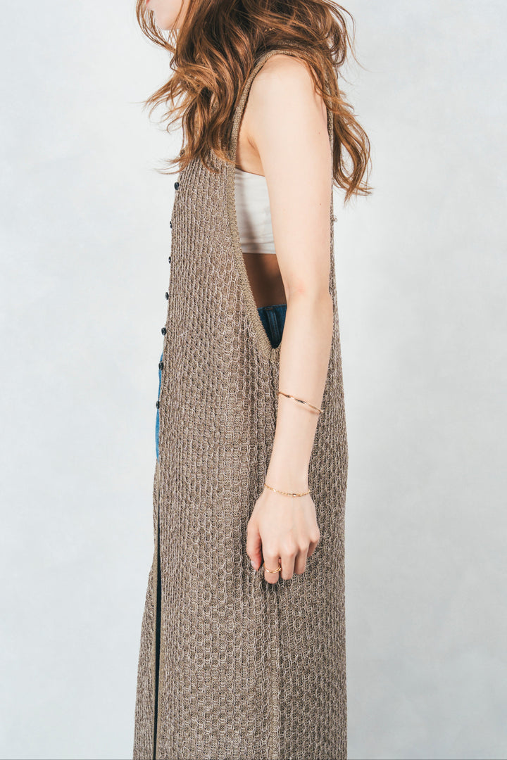 Multi-Way ロングジレ (KHAKI)