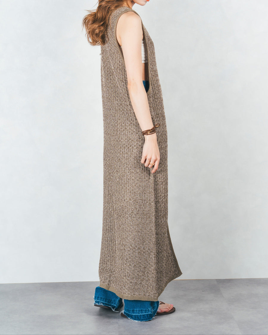 ［SET］Multi-Way ロングジレ＋カットオフデザインデニム（2SET）