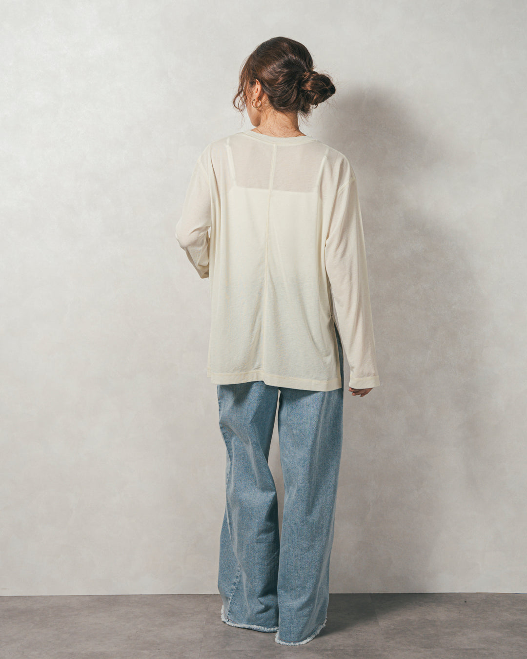 スラブシアークルーネックT (YELLOW)