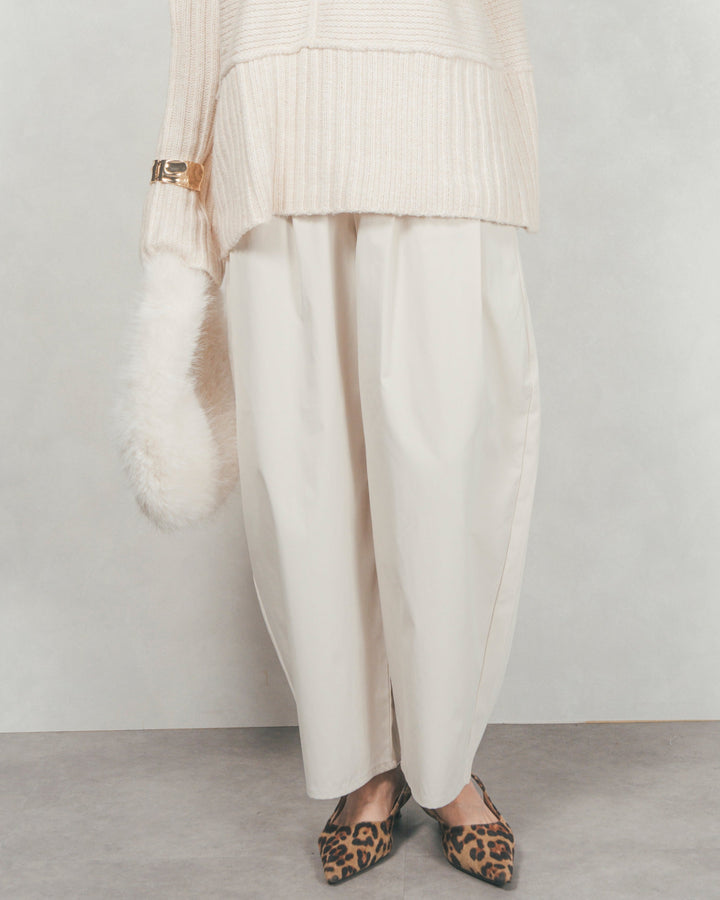 ［SET］テディボア Middleコート+サイドタックコクーンパンツ（2SET）