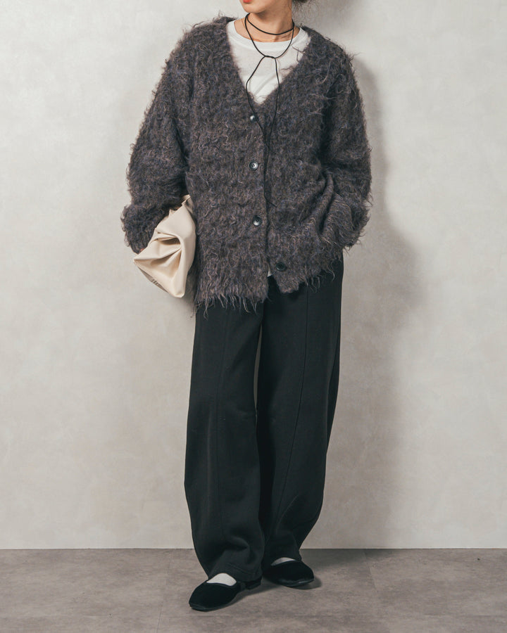 スラブシアークルーネックT(WHITE)