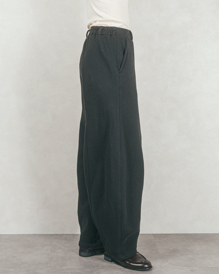 ［SET］裏起毛ハーフZipスウェット+Relax 裏起毛カーブパンツ（2SET）