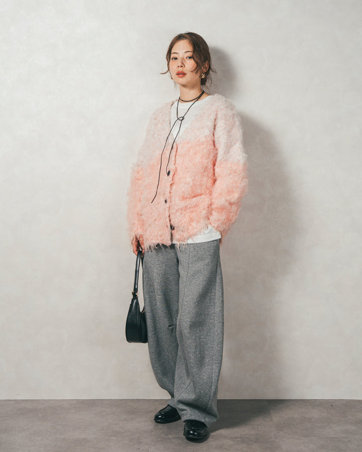 スラブシアークルーネックT(WHITE)