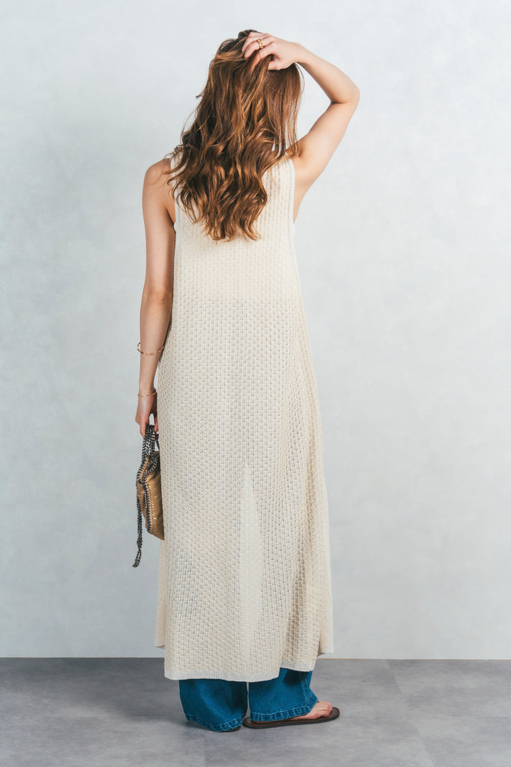 Multi-Way ロングジレ(OFF BEIGE）