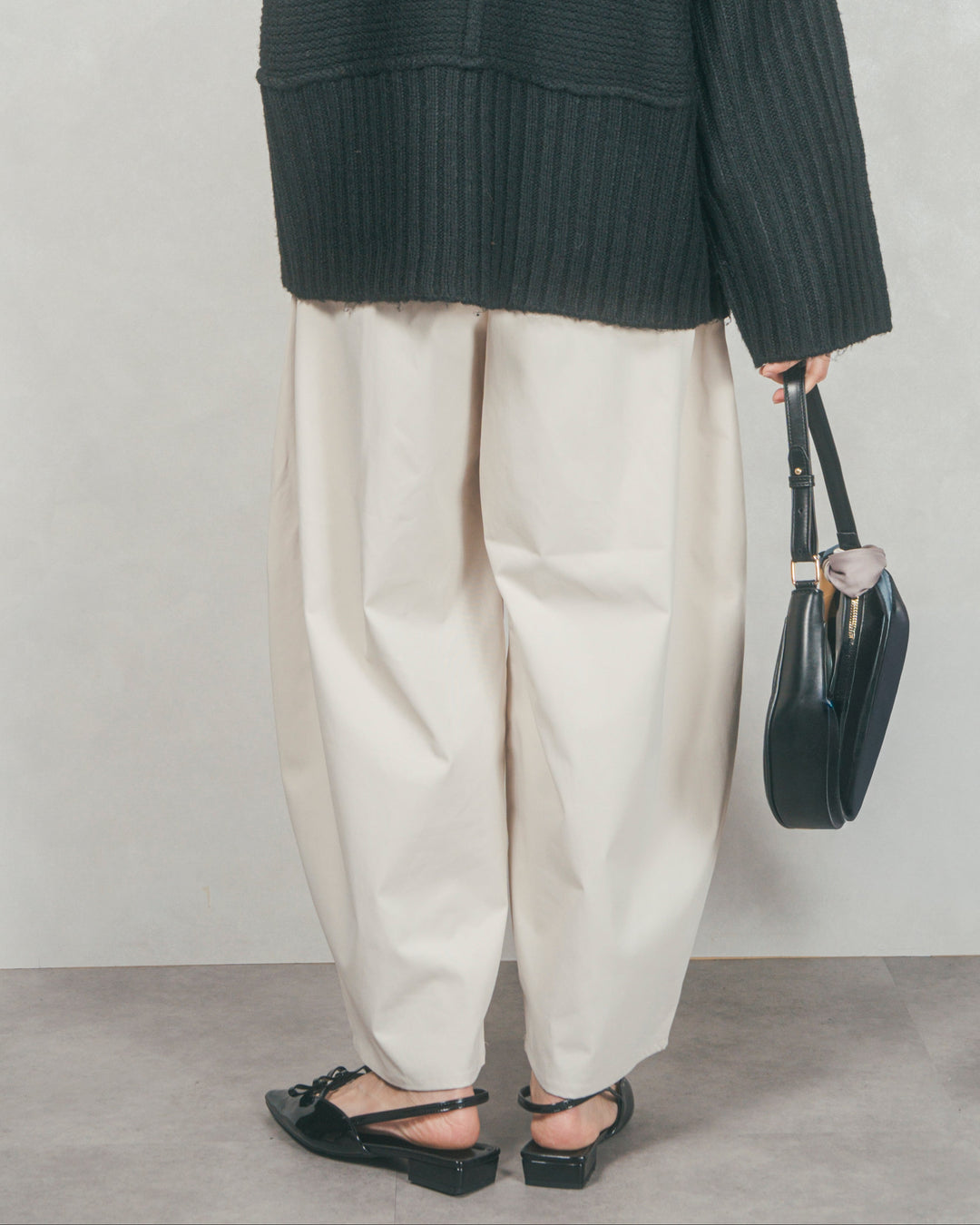 ［SET］テディボア Middleコート+サイドタックコクーンパンツ（2SET）