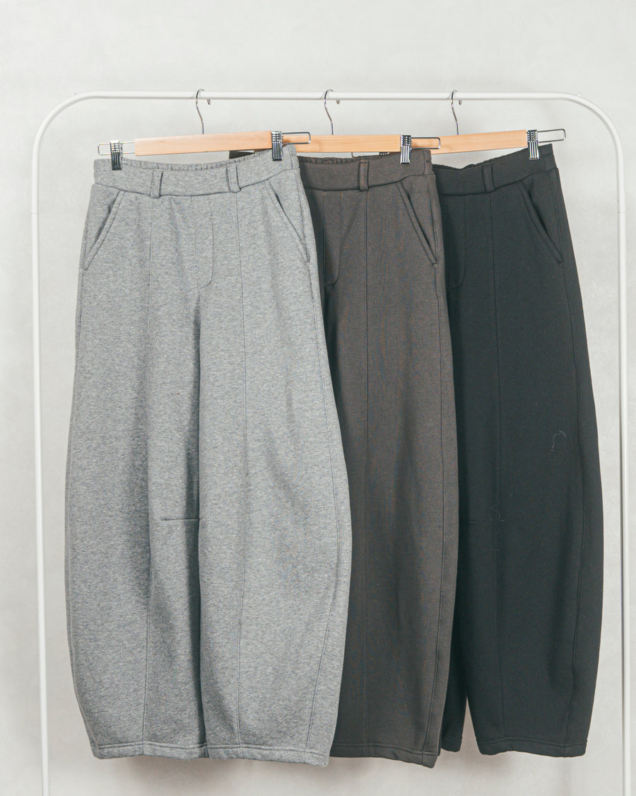 ［SET］ハーフZipスウェット+Relax カーブパンツ（2SET）
