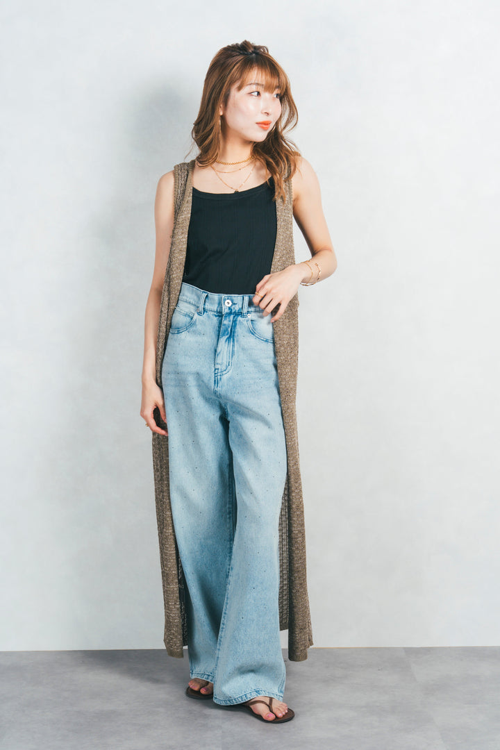 Multi-Way ロングジレ (KHAKI)