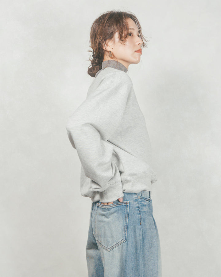 フロントシリコンLogoスウェット (GRAY)