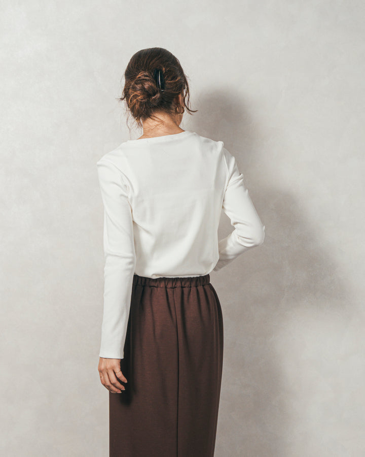 ［SET］【2枚SET】チュールshirringトップス&リブトップス+Multi-Way ライトポンチペプラムスカート（2SET）