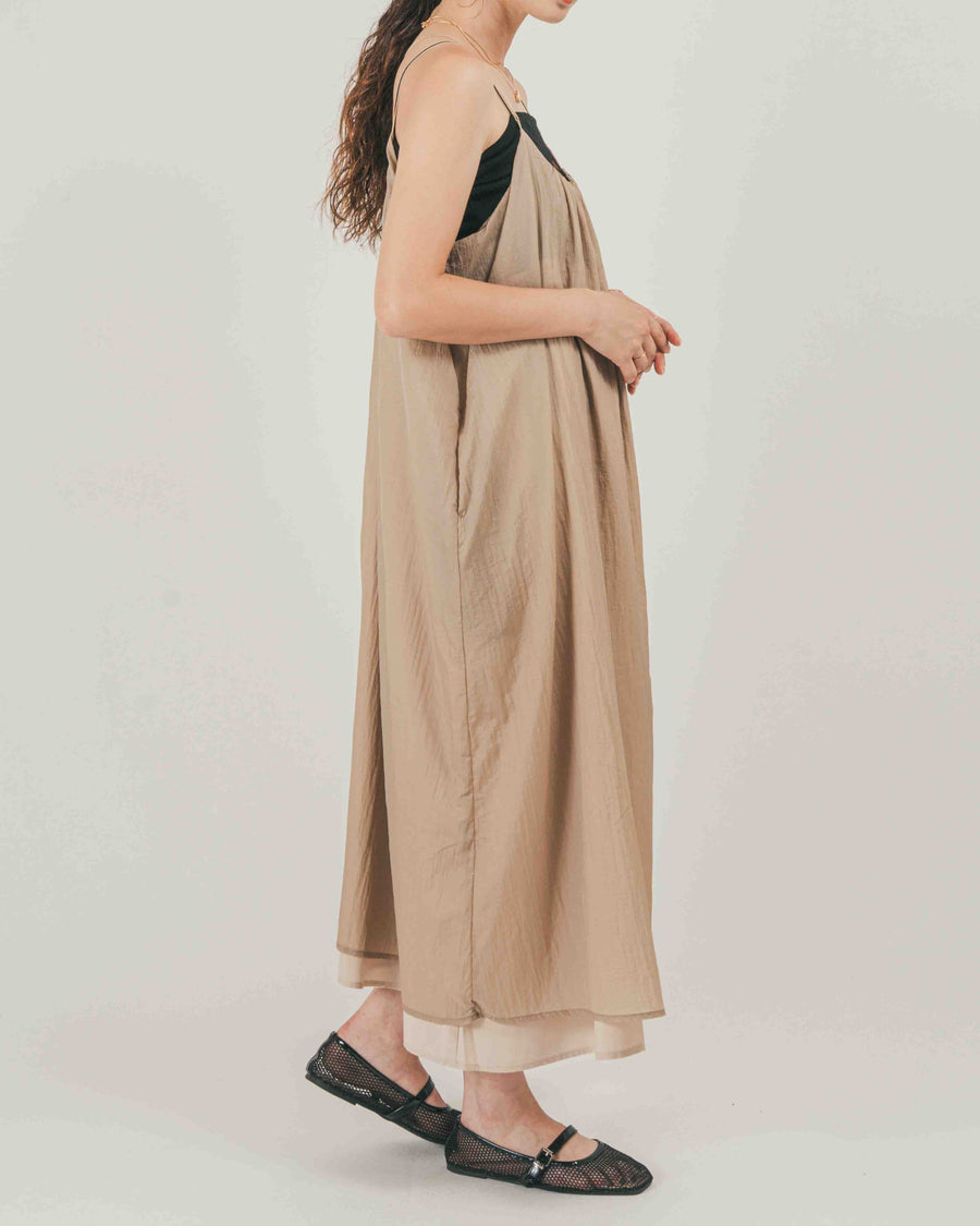 Glow Sheer ナイロンキャミワンピース