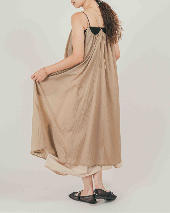 Glow Sheer ナイロンキャミワンピース