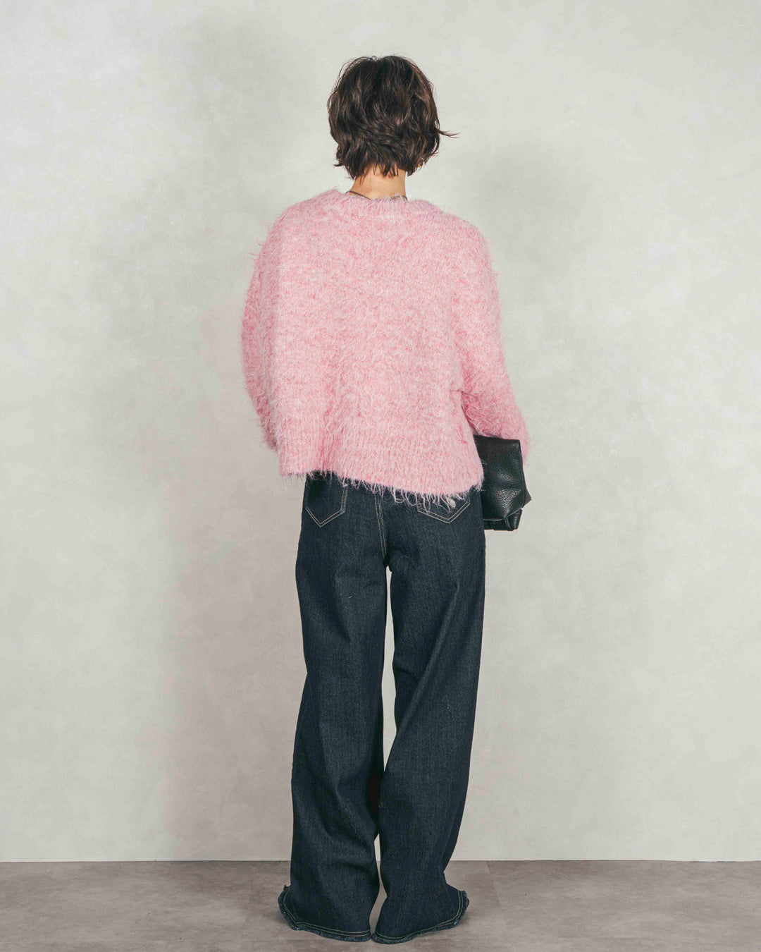 センターシーム リラックスカラーデニム (ONE WASH)