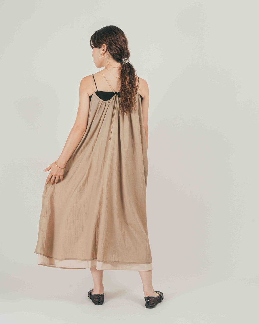 Glow Sheer ナイロンキャミワンピース