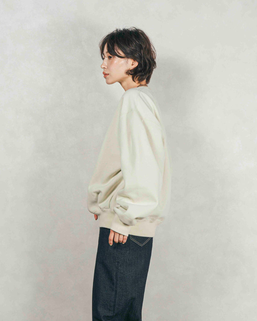 ［SET］フロッキーLogoスウェット+センターシーム リラックスカラーデニム（2SET）