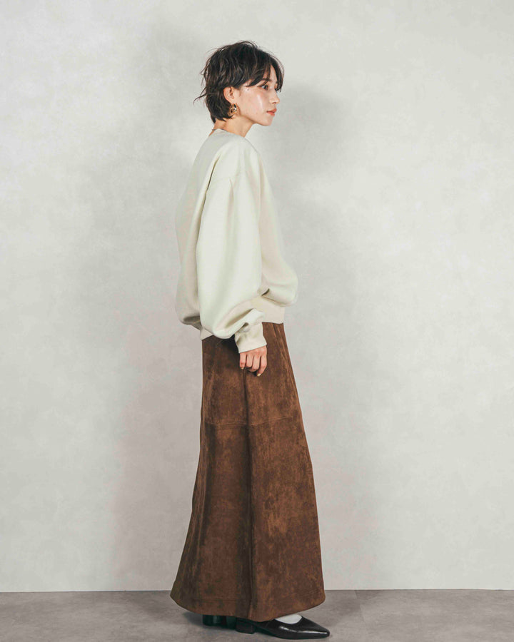 裏起毛フロッキーLogoスウェット (LIME)