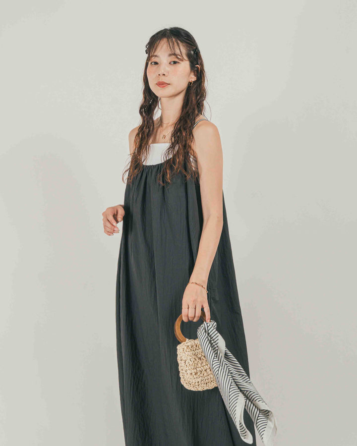 Glow Sheer ナイロンキャミワンピース