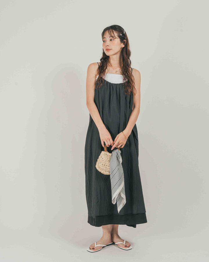 Glow Sheer ナイロンキャミワンピース