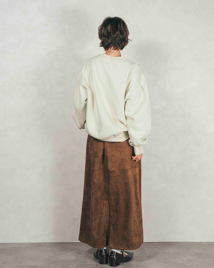 裏起毛フロッキーLogoスウェット (LIME)