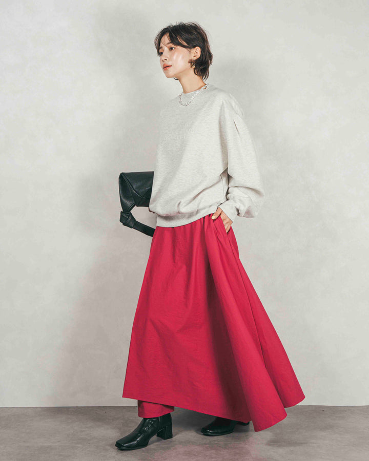 裏起毛フロッキーLogoスウェット (OATMEAL)