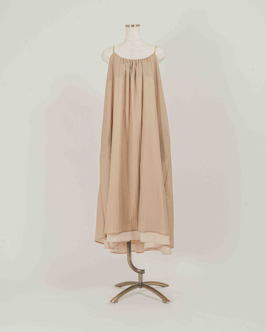 Glow Sheer ナイロンキャミワンピース