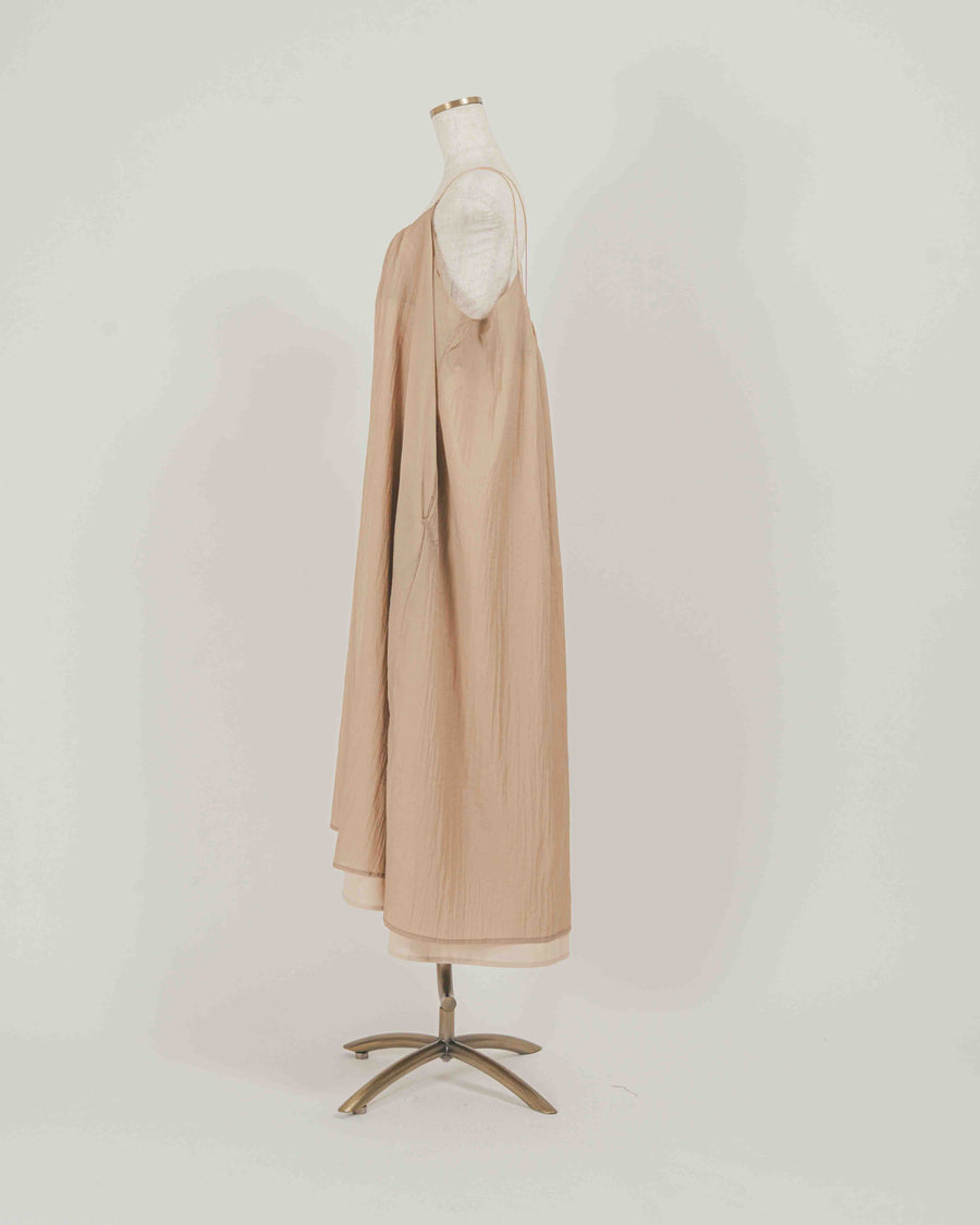 Glow Sheer ナイロンキャミワンピース
