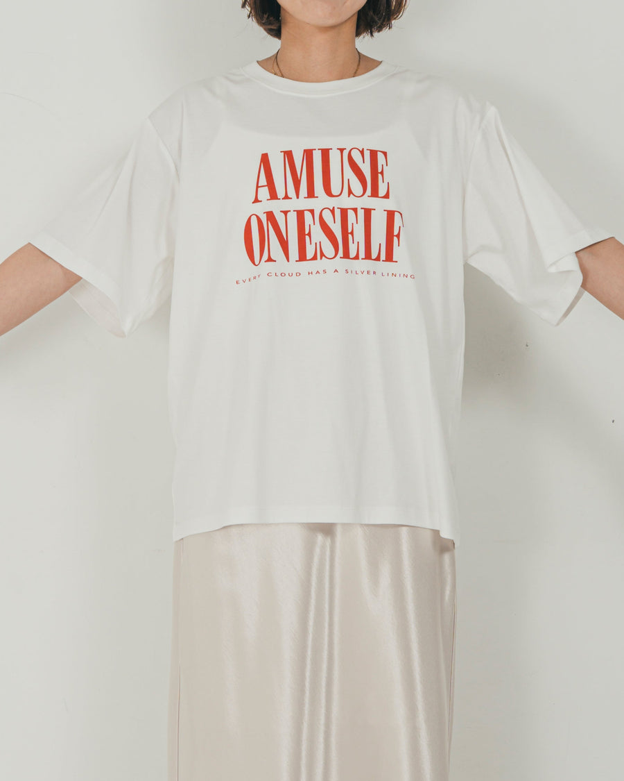 ［SET］コンパクトスムースロゴT + 10oz サイドタック リラックスデニムパンツ（2SET）