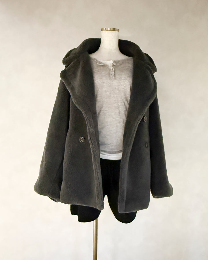 Cloudyメランジハーフパンツ (BLACK)