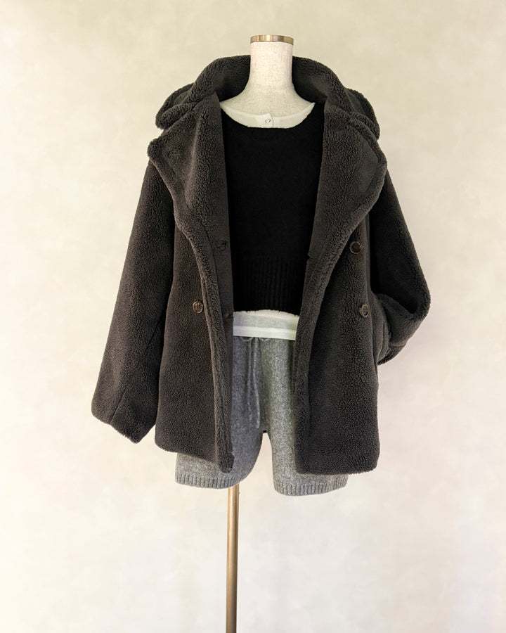 Cloudyメランジハーフパンツ (GRAY)