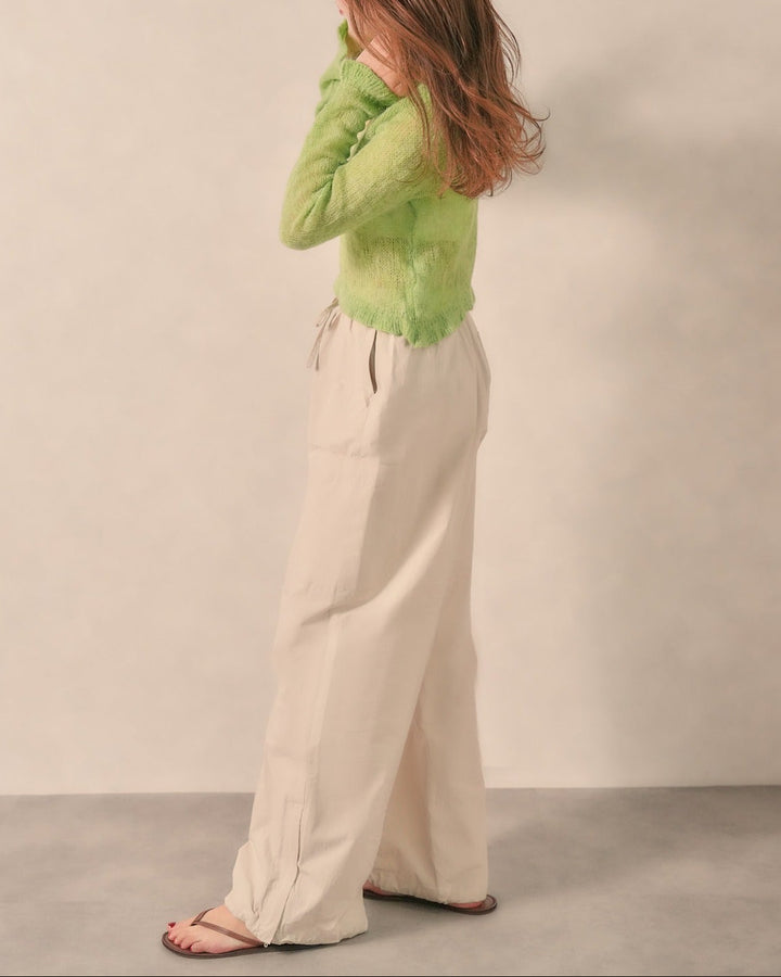 【新品 / キャリー品】2-Way ドロストカーゴパンツ（IVORY）